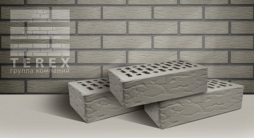 Кирпич TEREX Серый рустик