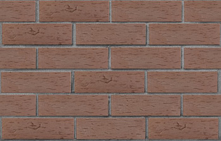 Клинкер фасадный коричневый Мюнхен береста