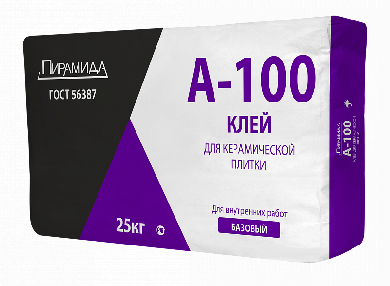 Базовый клей для керамической плитки А-100